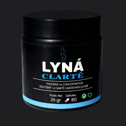LYNÁ Clarté - Oméga-3 Concentration & Cœur | 80 gélules