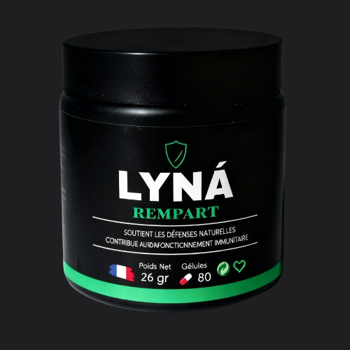 LYNÁ Rempart - Immunité Vitamines D3 + K2 | 80 gélules