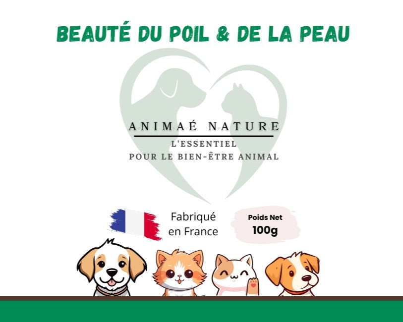 ANIMAÉ Beauté Poil & Peau - Pelage Chien Chat | 100g