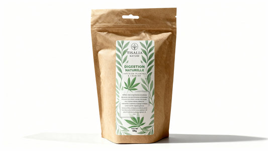TISALIA Digestion Naturelle - Infusion Chanvre & Plantes Bio | 100g