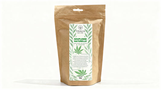TISALIA Souplesse Naturelle - Infusion Chanvre & Plantes Bio | 100g