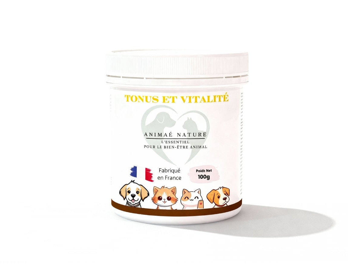 ANIMAÉ Tonus & Vitalité - Énergie Chien Chat | 100g